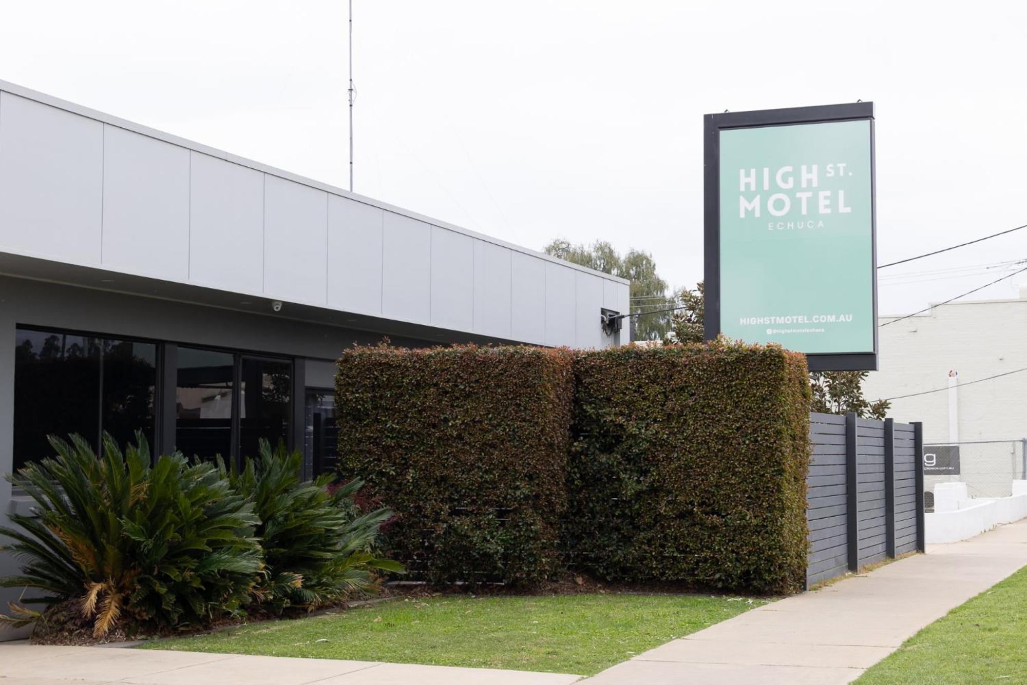 High Street Motel Echuca Exterior foto